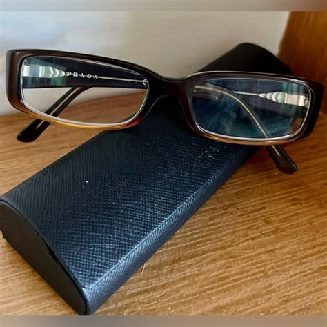 prada brown reading glasses|Prada reading glasses men's.